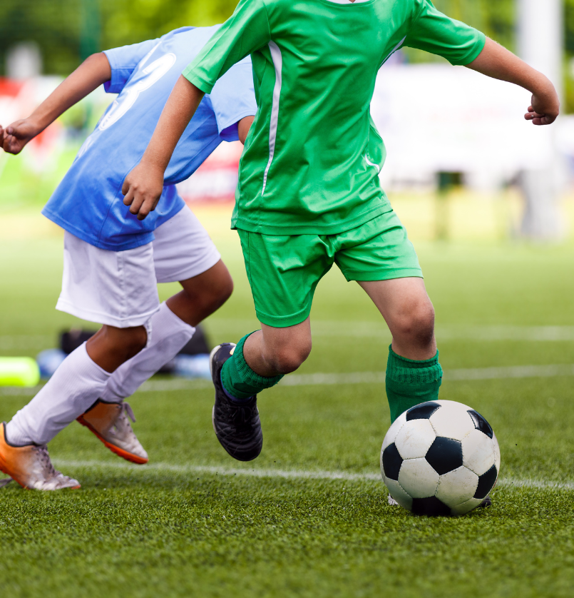 Player holding ball
