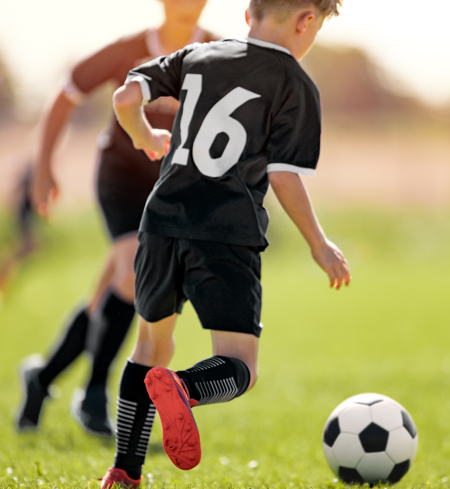 Player holding ball